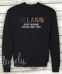 Alternative view of Melanin Organic - Sweatshirt - Adult
