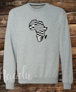 Alternative view of Africa Map - Sweatshirt - Adult