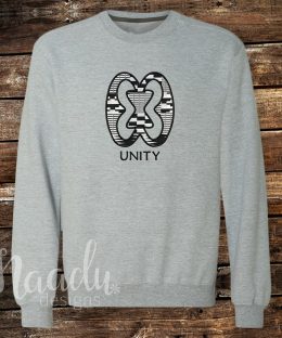 Alternative view of Unity - Adinkra Symbol Nkonsonkonson - Sweatshirt - Adult