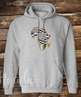 Alternative view of Africa Map - Hoodie - Adult