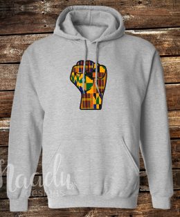 Alternative view of Fist - Solidarity - Hoodie - Adult