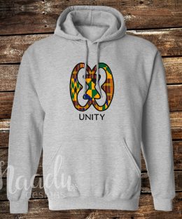 Alternative view of Unity - Adinkra Symbol Nkonsonkonson - Hoodie - Adult