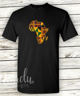 Africa Map - T-Shirt - Adult