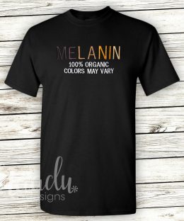 Alternative view of Melanin Organic - T-Shirt - Adult