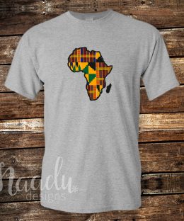 Alternative view of Africa Map - T-Shirt - Adult