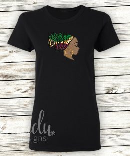 Queen Full Head Wrap - T-Shirt - Women