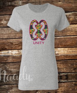 Alternative view of Unity - Adinkra Symbol Nkonsonkonson - Women